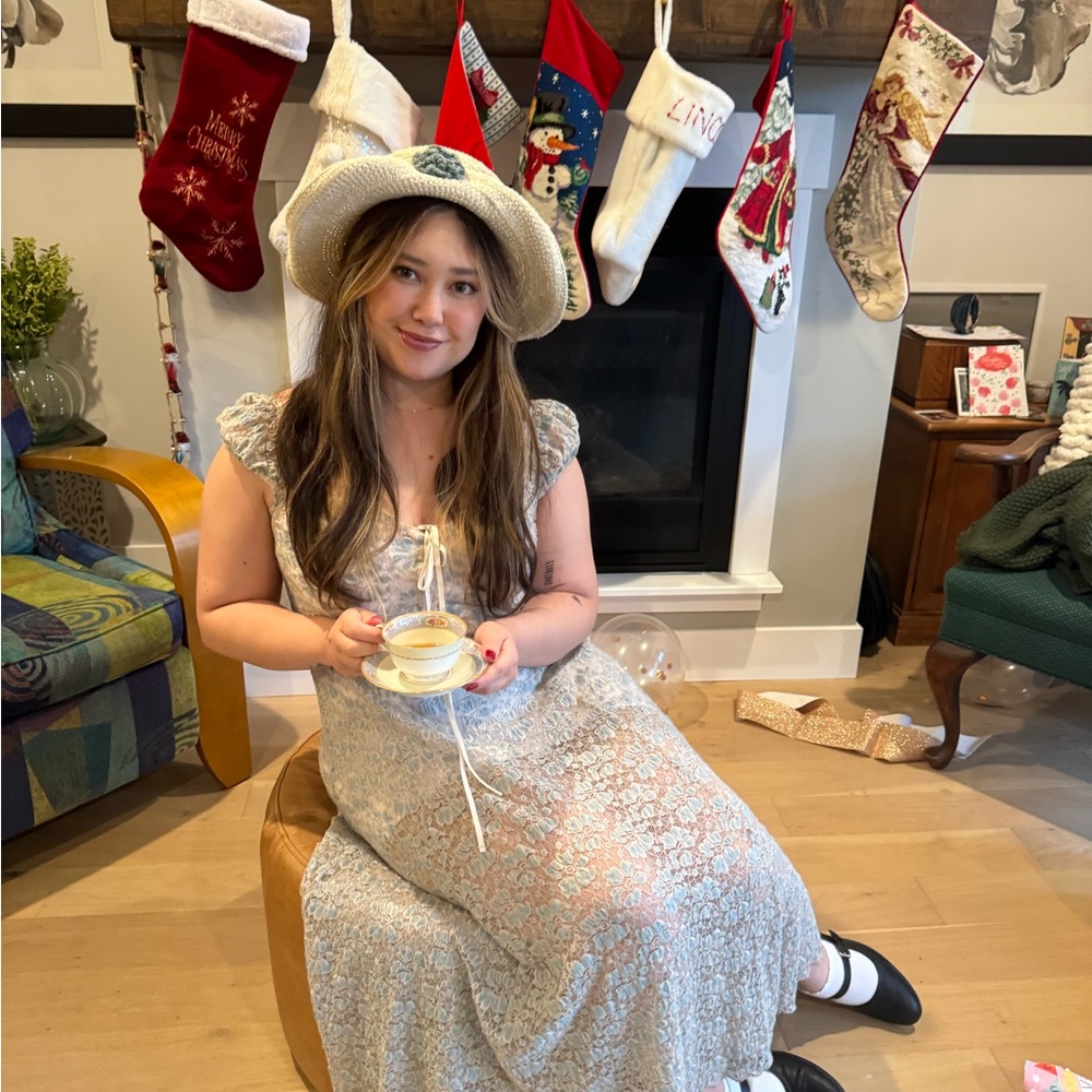 Elegant Lace Holiday Dress